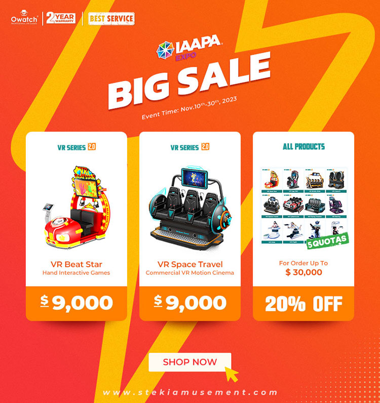 IAAPA EXPO in Orlando, BIG SALE